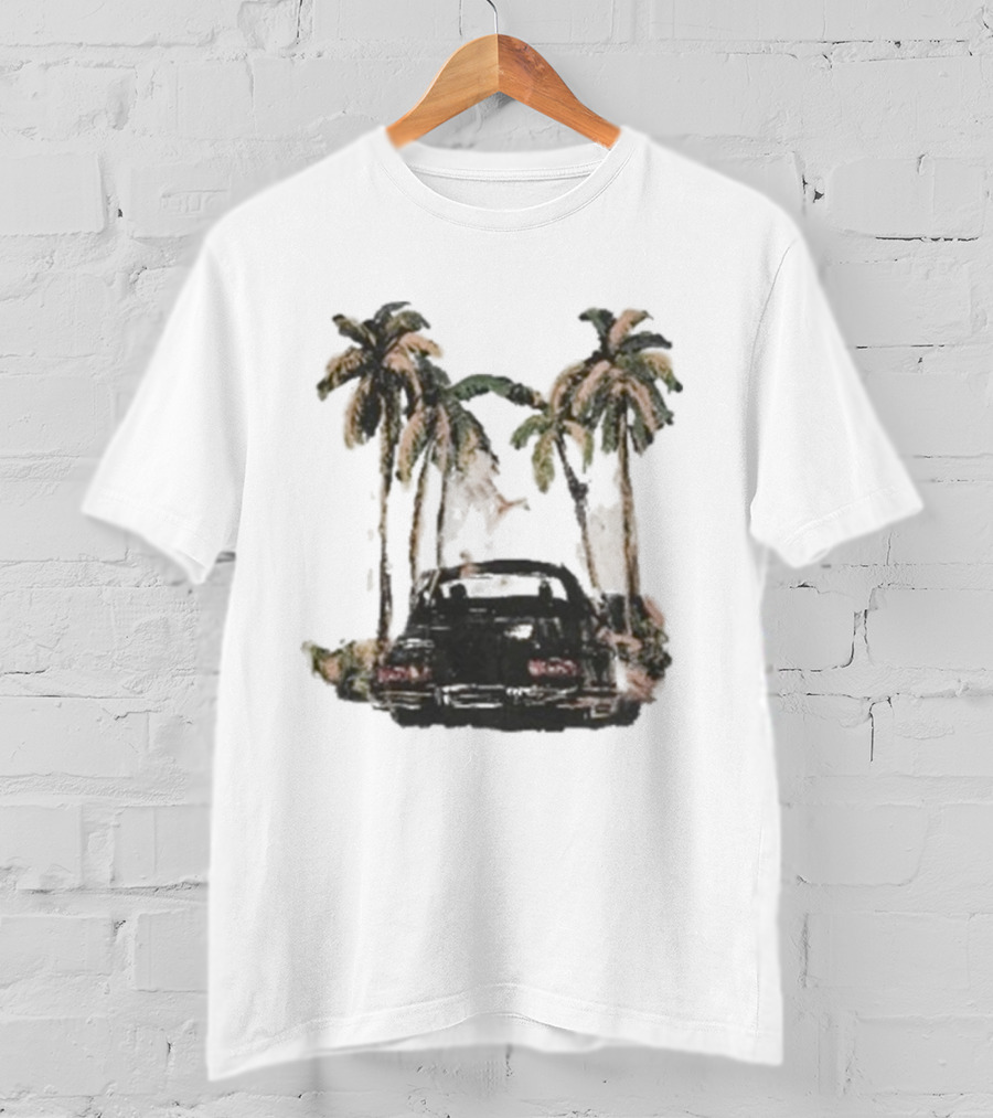 Bel-Air Will Smith Classic Car Palm Trees Vibe T-Shirt