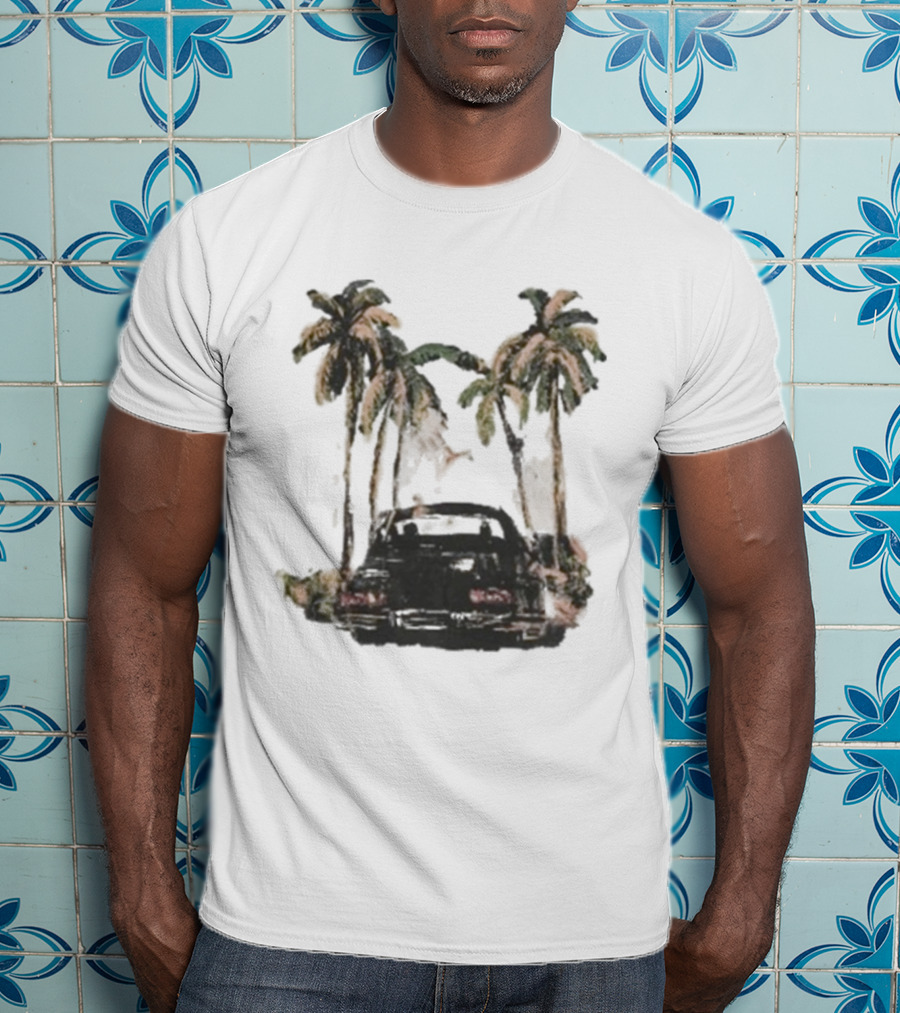 Bel-Air Will Smith Classic Car Palm Trees Vibe T-Shirt