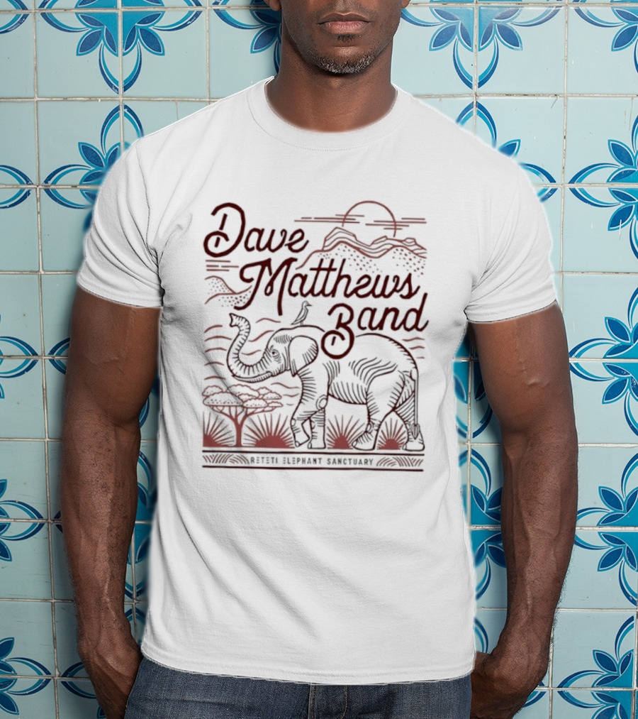 Dave Matthews Band Reteti Elephant Sanctuary Collaboration T-Shirt