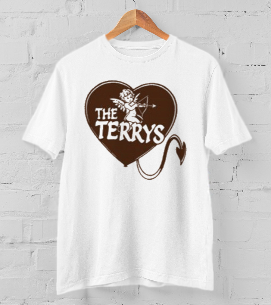 The Terrys Heart Rib Cupid Devil Tail T-Shirt