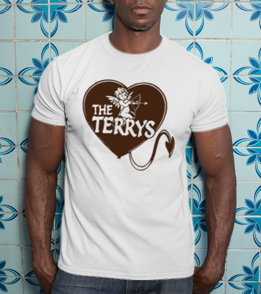 The Terrys Heart Rib Cupid Devil Tail T-Shirt