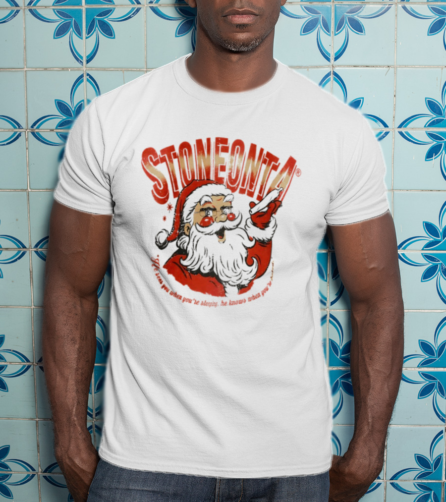 Stoneonta Santa Claus Christmas Santacon 2025 T-Shirt