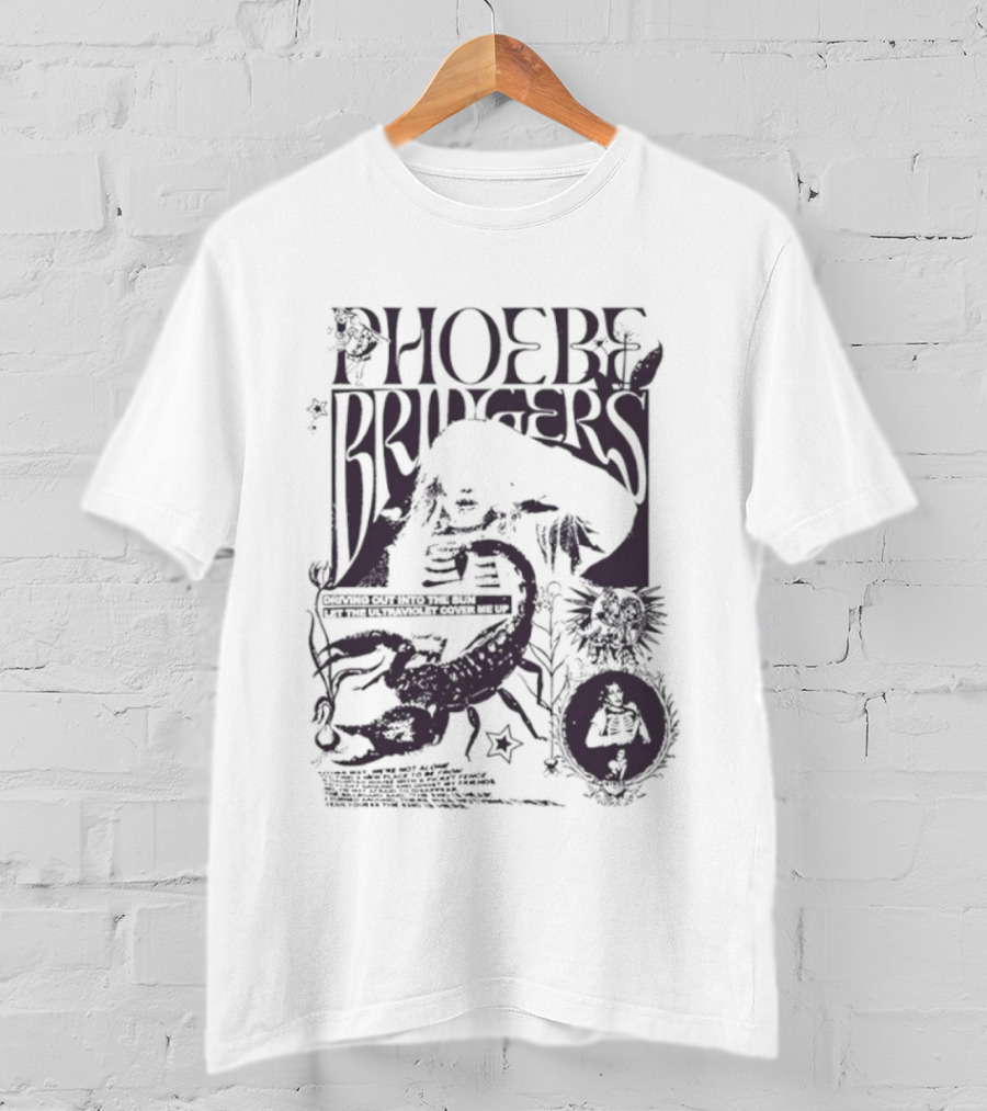 Phoebe Bridgers I Know The End Scorpion Skeleton Lunar Elements T-Shirt