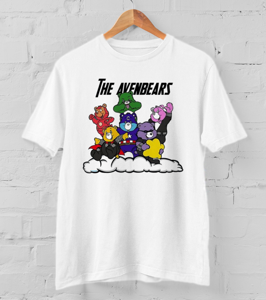 The Avenbears Avengers Bears Superhero Mashup Characters T-Shirt