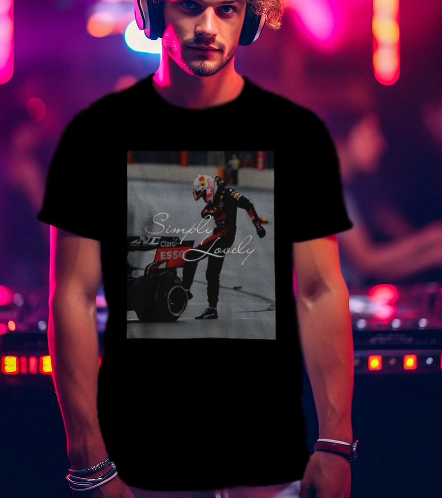 Max Verstappen Simply Lovely Racing Moment T-Shirt