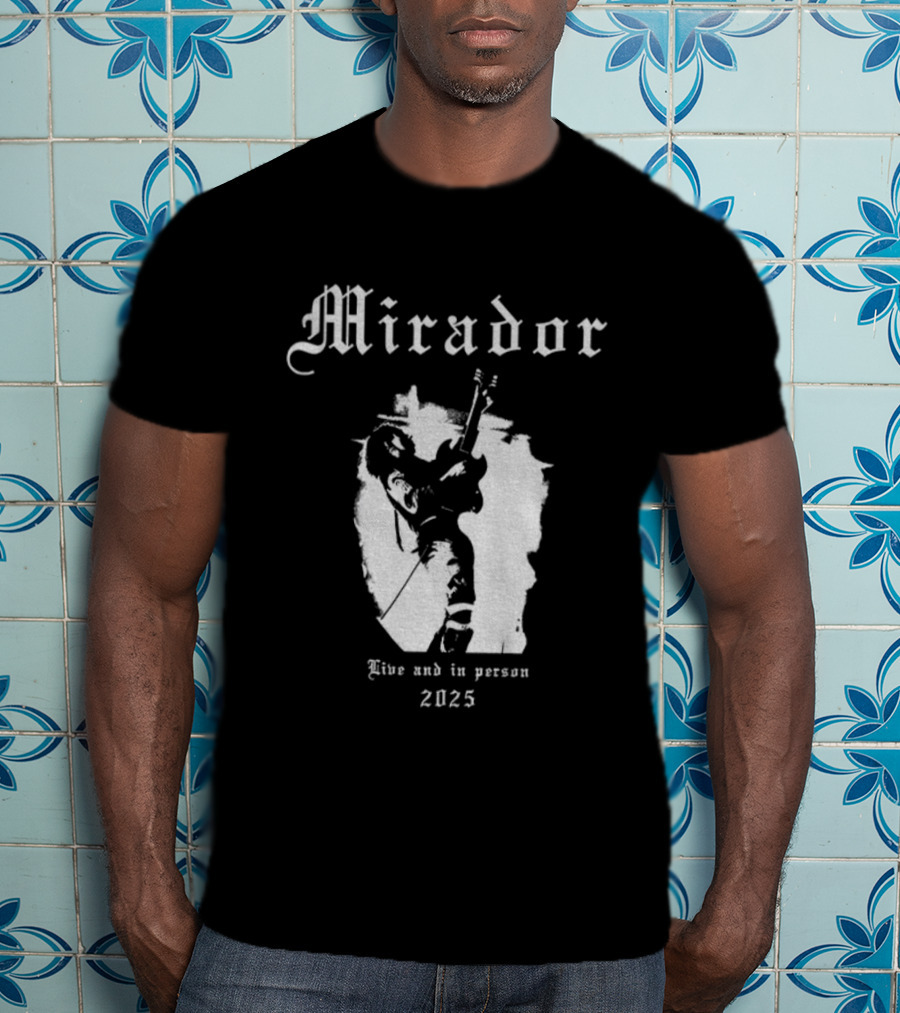 Mirador Live In Person 2025 Jake Kiszka Tribute T-Shirt