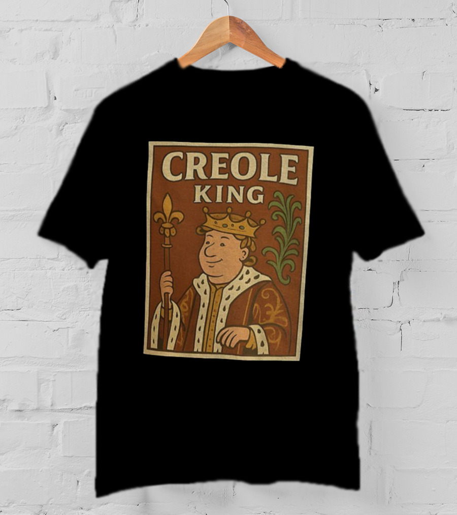 Creole King LSU Tigers Geaux Tigers Football Bayou Lane Kiffin T-Shirt