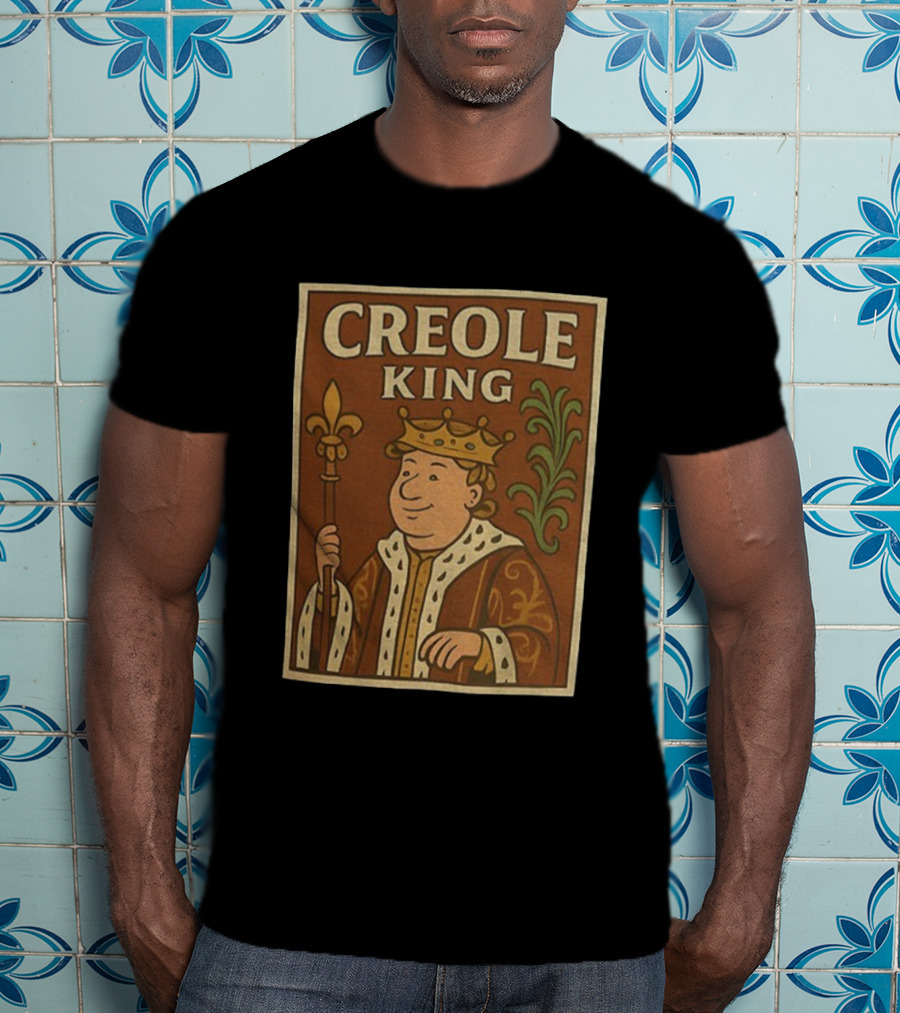 Creole King LSU Tigers Geaux Tigers Football Bayou Lane Kiffin T-Shirt