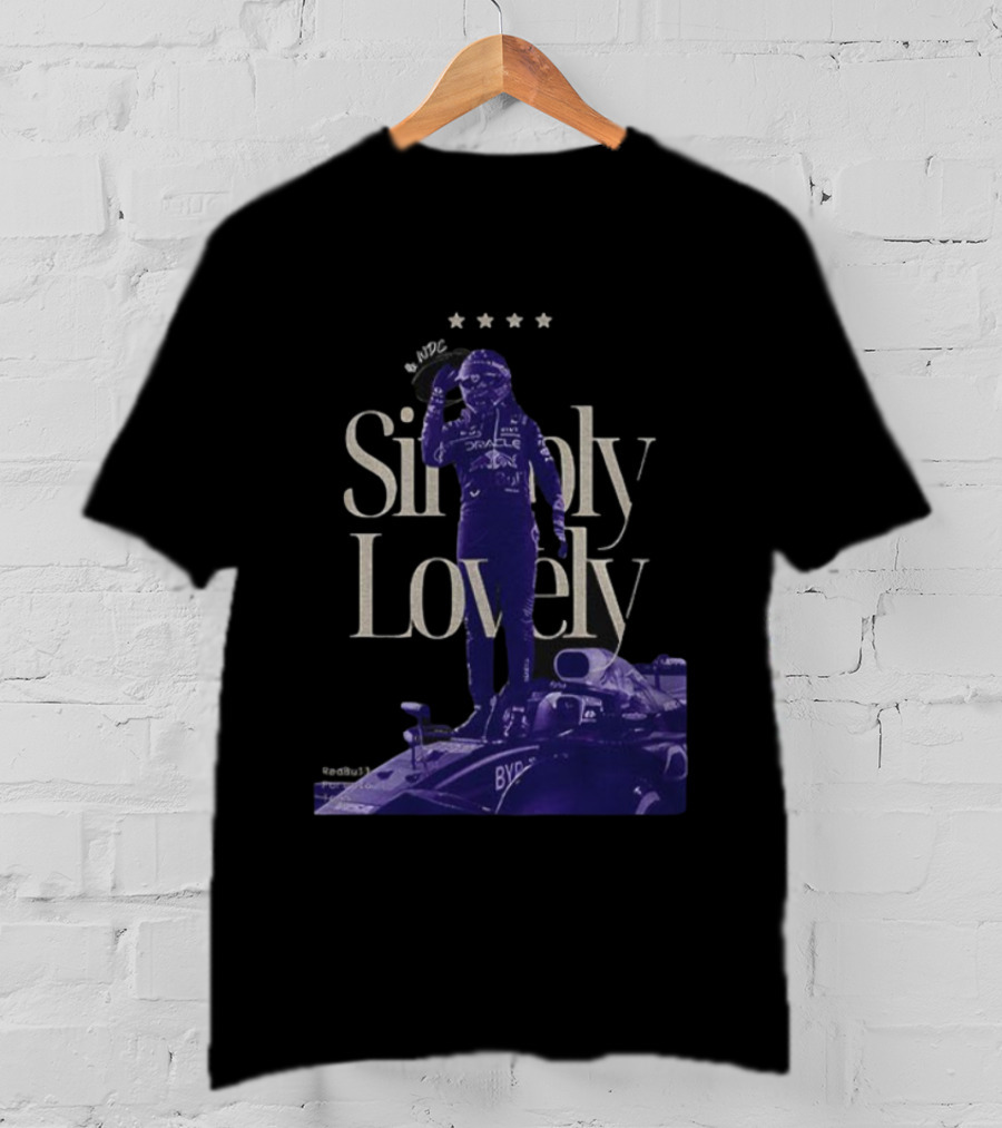 Simply Lovely Max Verstappen Red Bull Racing Formula 1 WDC 2024 T-Shirt