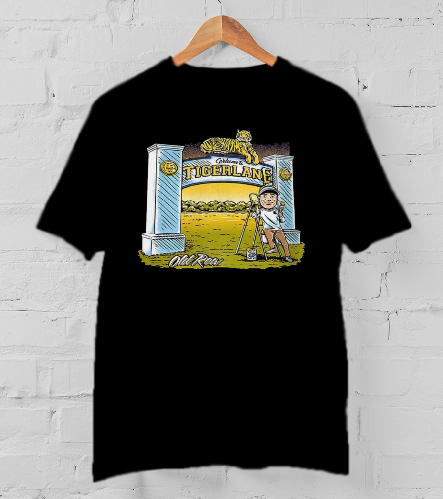 Lane Kiffin Welcome To Tigerlane Old Row T-Shirt
