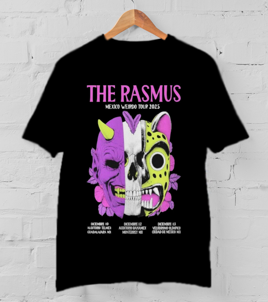 The Rasmus Mexico Weird Tour 2025 Auditorio Telmex Guadalajara Dec 10 T-Shirt