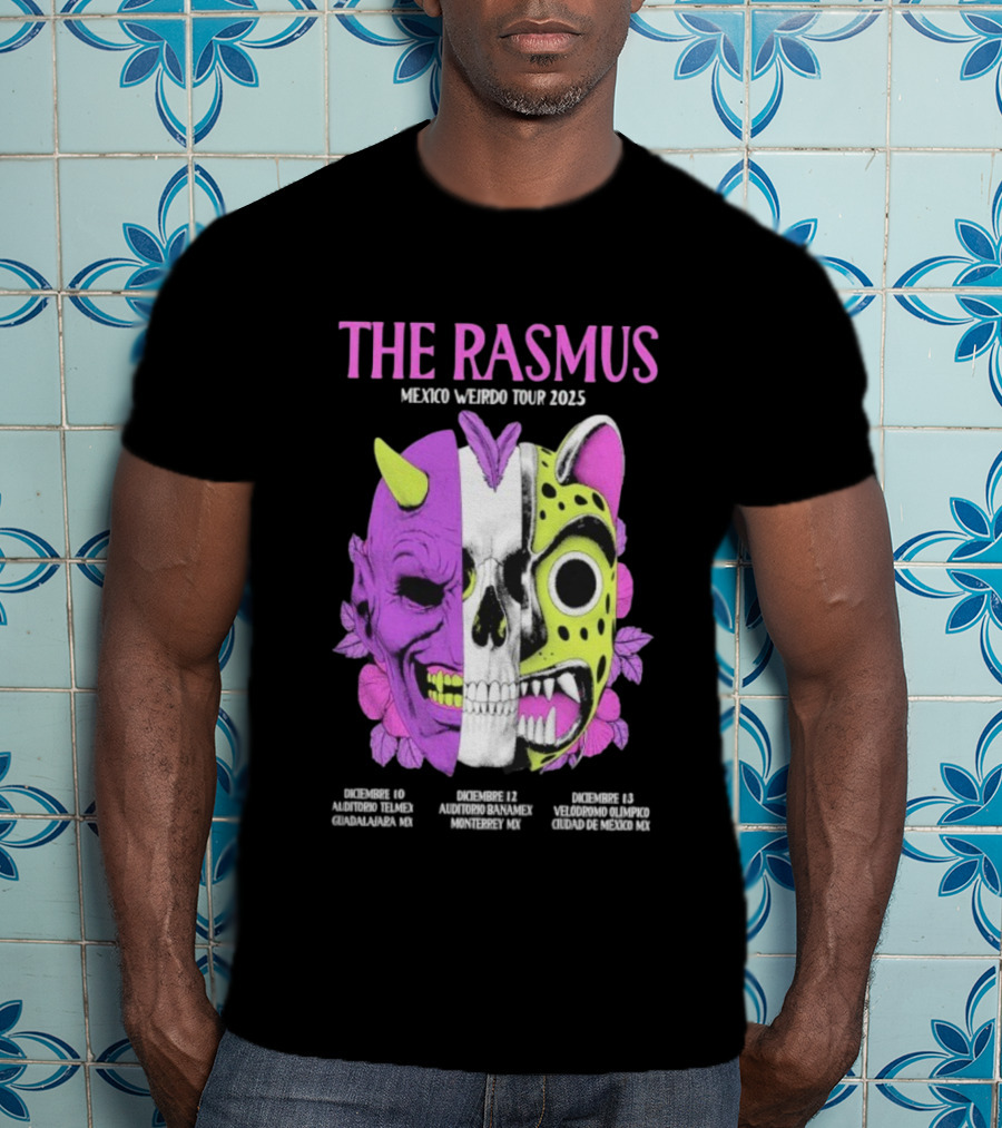 The Rasmus Mexico Weird Tour 2025 Auditorio Telmex Guadalajara Dec 10 T-Shirt