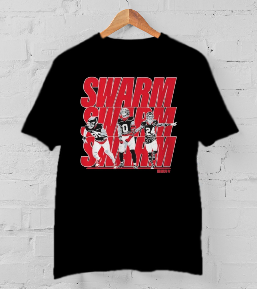 Swarm Will Anderson Jr Azeez Al-Shaair Derek Stingley Jr Football Trio T-Shirt