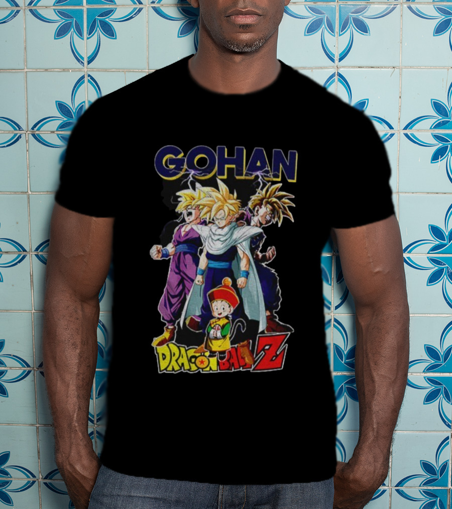 Gohan Dragon Ball Z Super Saiyan Anime Classic Characters T-Shirt