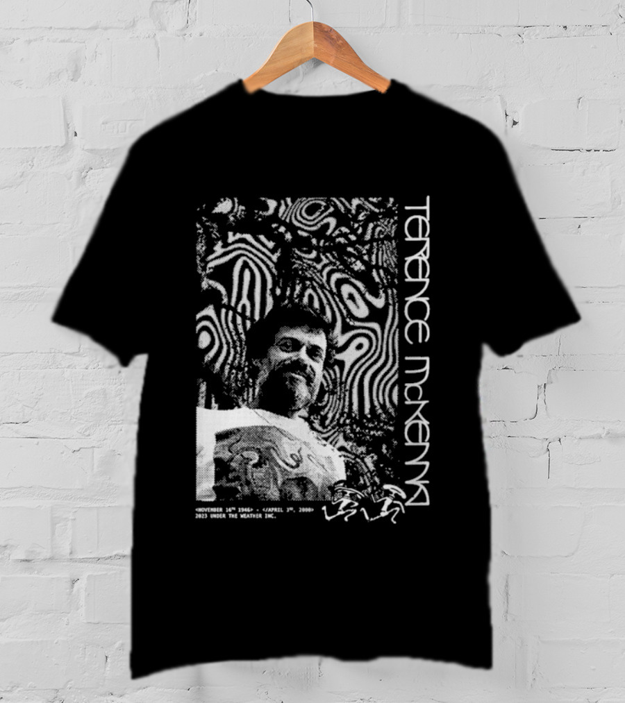 Terence Mckenna Psychedelic Influence Elements T-Shirt