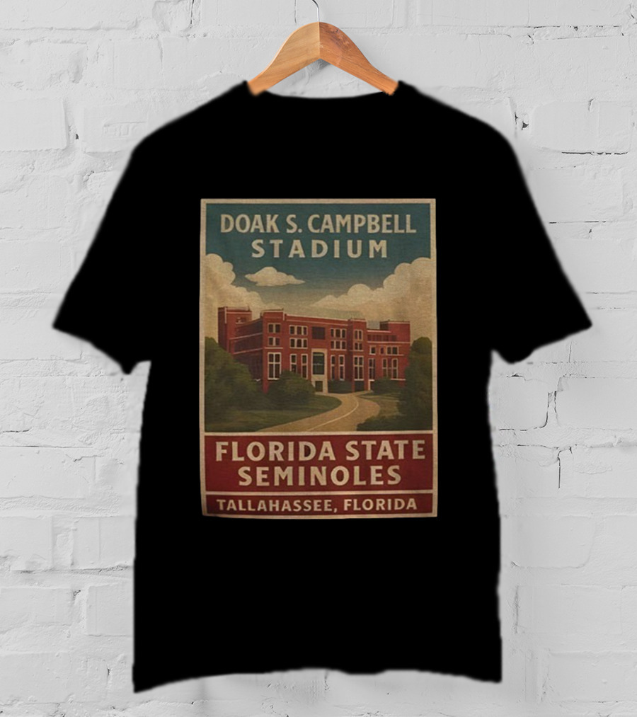 Doak S Campbell Stadium Florida State Seminoles Tallahassee Florida T-Shirt