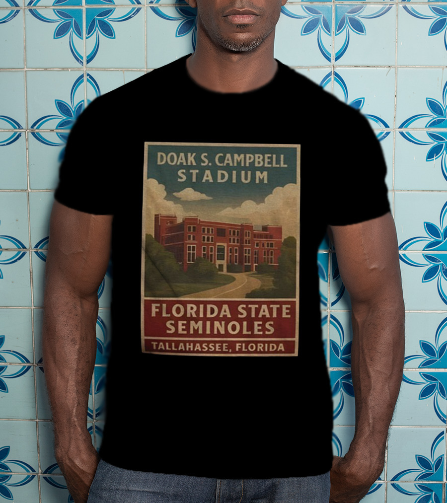 Doak S Campbell Stadium Florida State Seminoles Tallahassee Florida T-Shirt