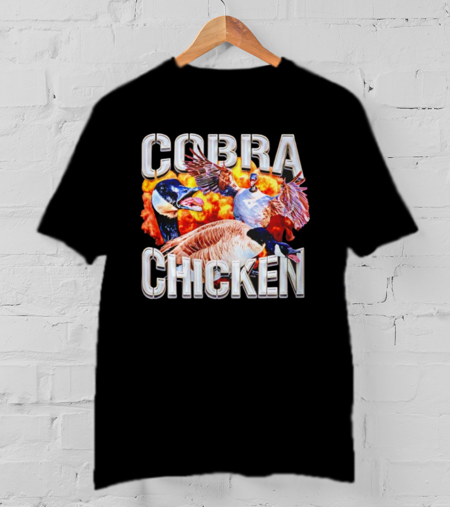 Cobra Chicken Goose Fire Explosion Apparel T-Shirt