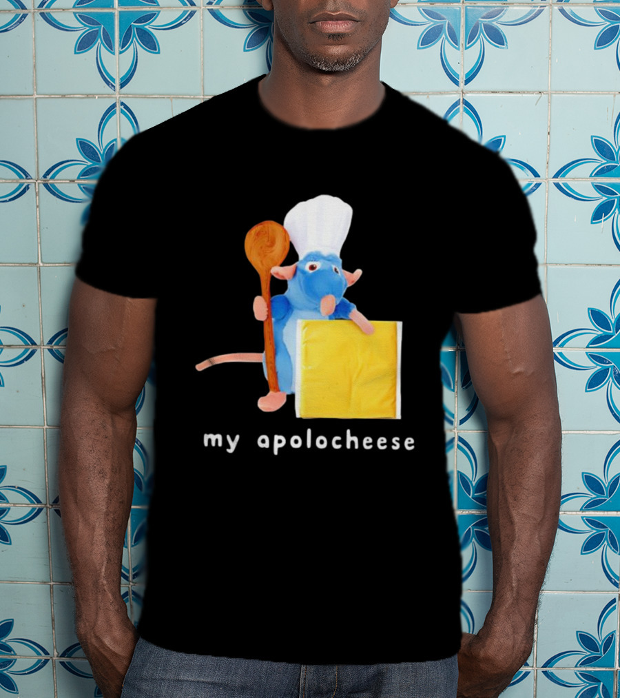 My Apolocheese Remy Mouse Disney And Pixar’s Ratatouille Chef Spoon Cheese T-Shirt