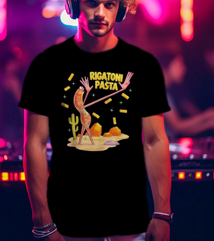Rigatoni Pasta Marcus Worm Desert Adventure T-Shirt