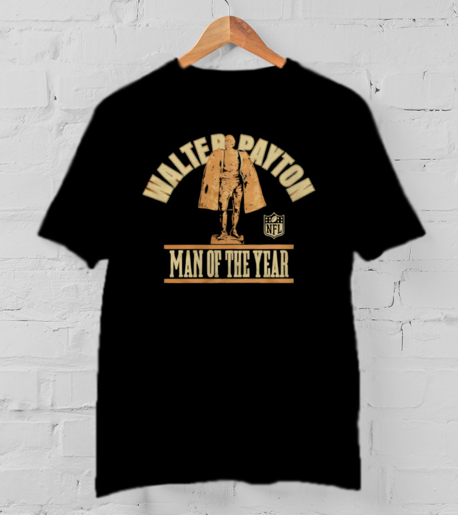 NFL Walter Payton Man Of The Year Trophy 2025 T-Shirt