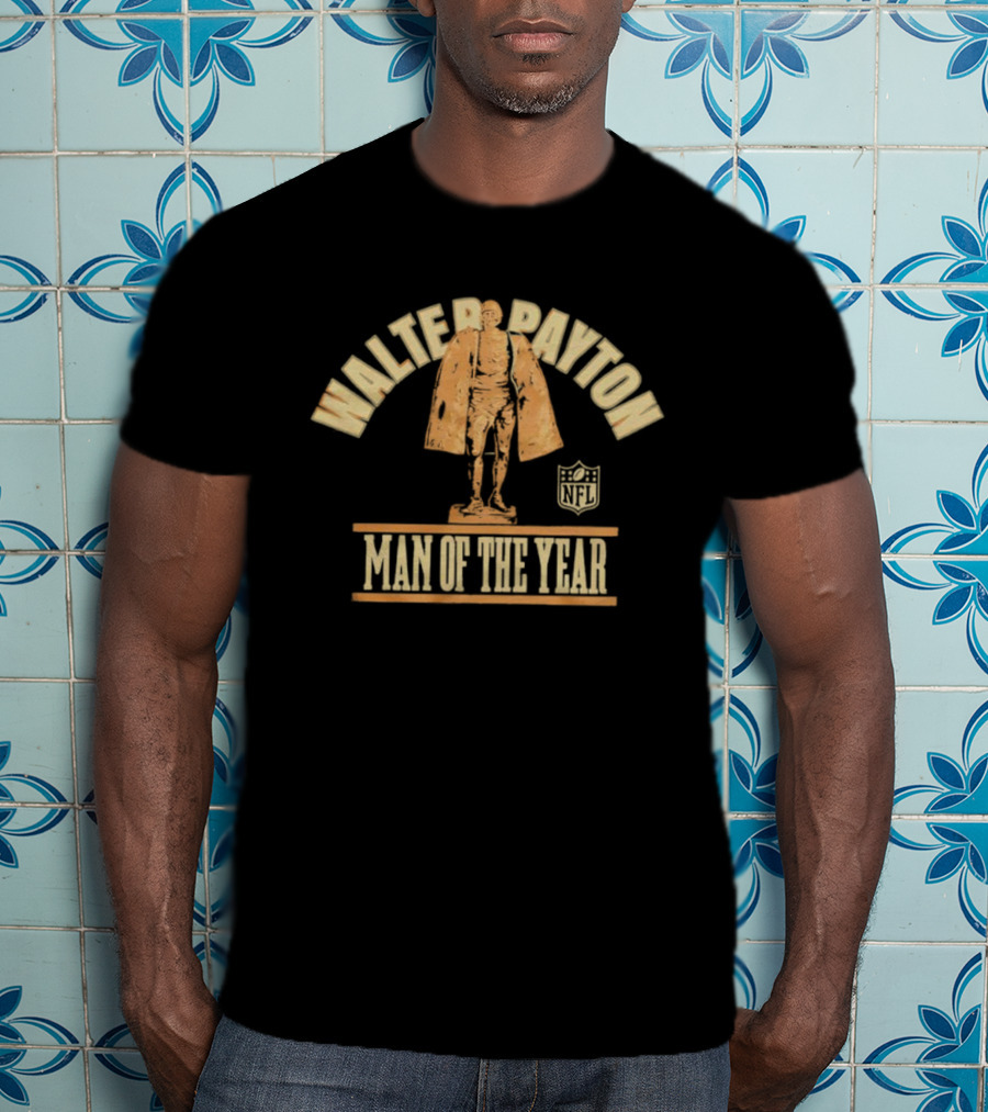 NFL Walter Payton Man Of The Year Trophy 2025 T-Shirt