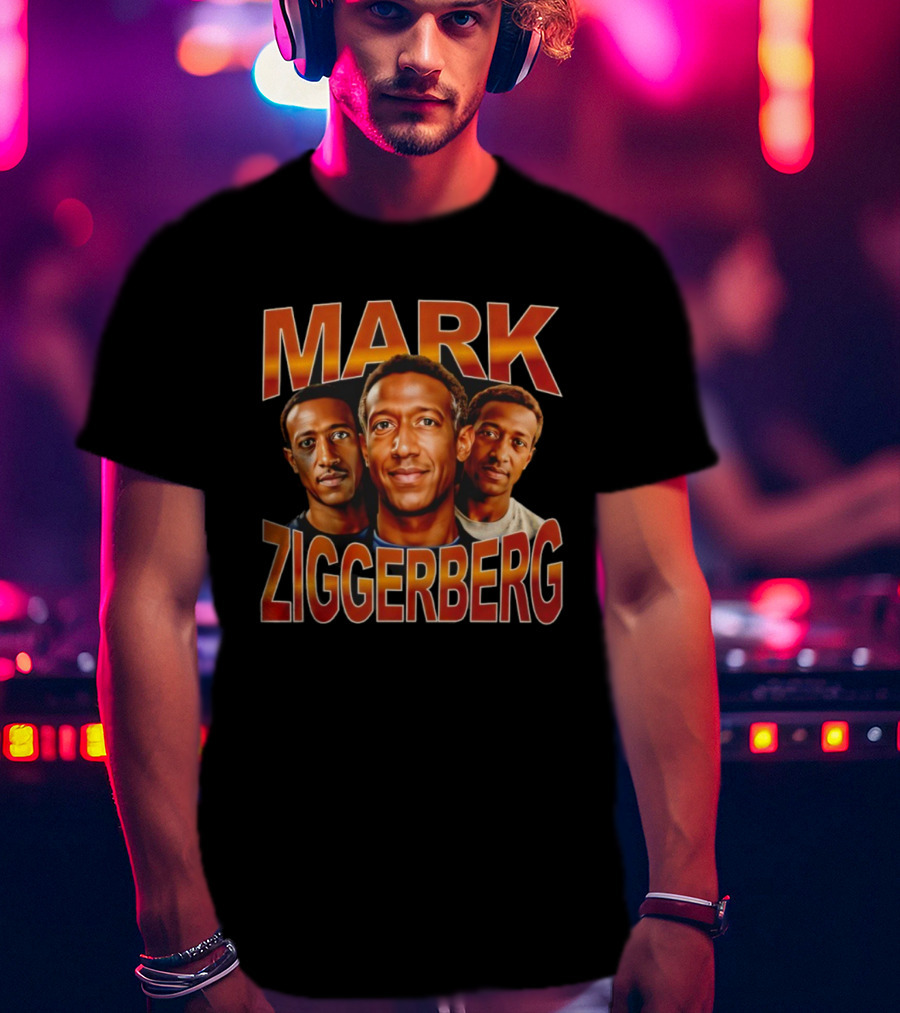 Mark Ziggerberg Trio Portrait T-Shirt