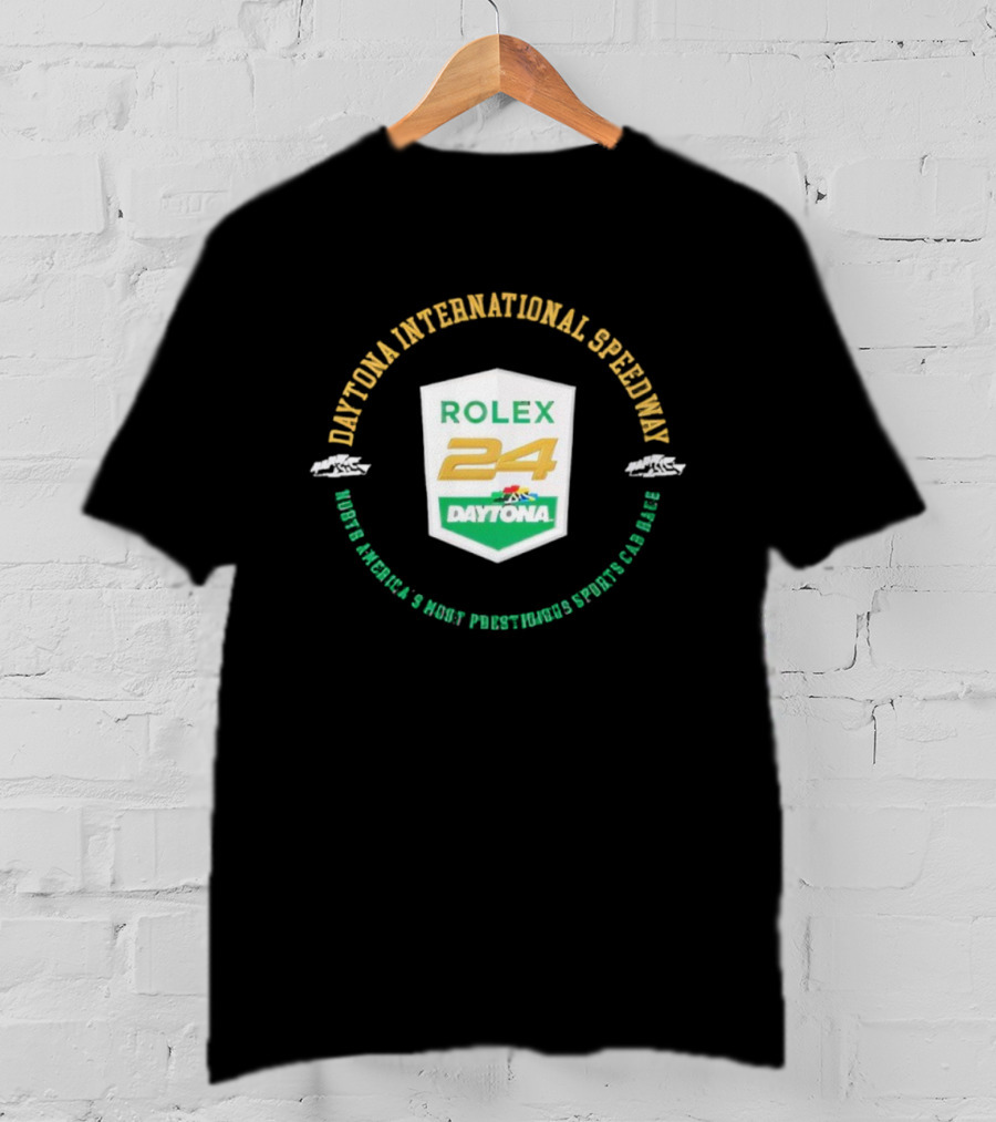 Rolex 24 Daytona International Speedway North America's Most Prestigious Sports Car Race T-Shirt