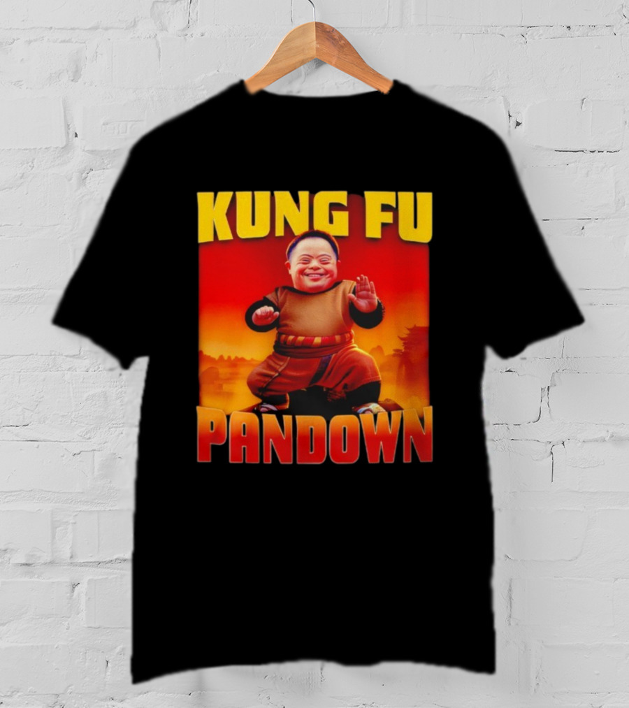 Kung Fu Pandown Kung Fu Mastery Empowerment Mood Xa T-Shirt