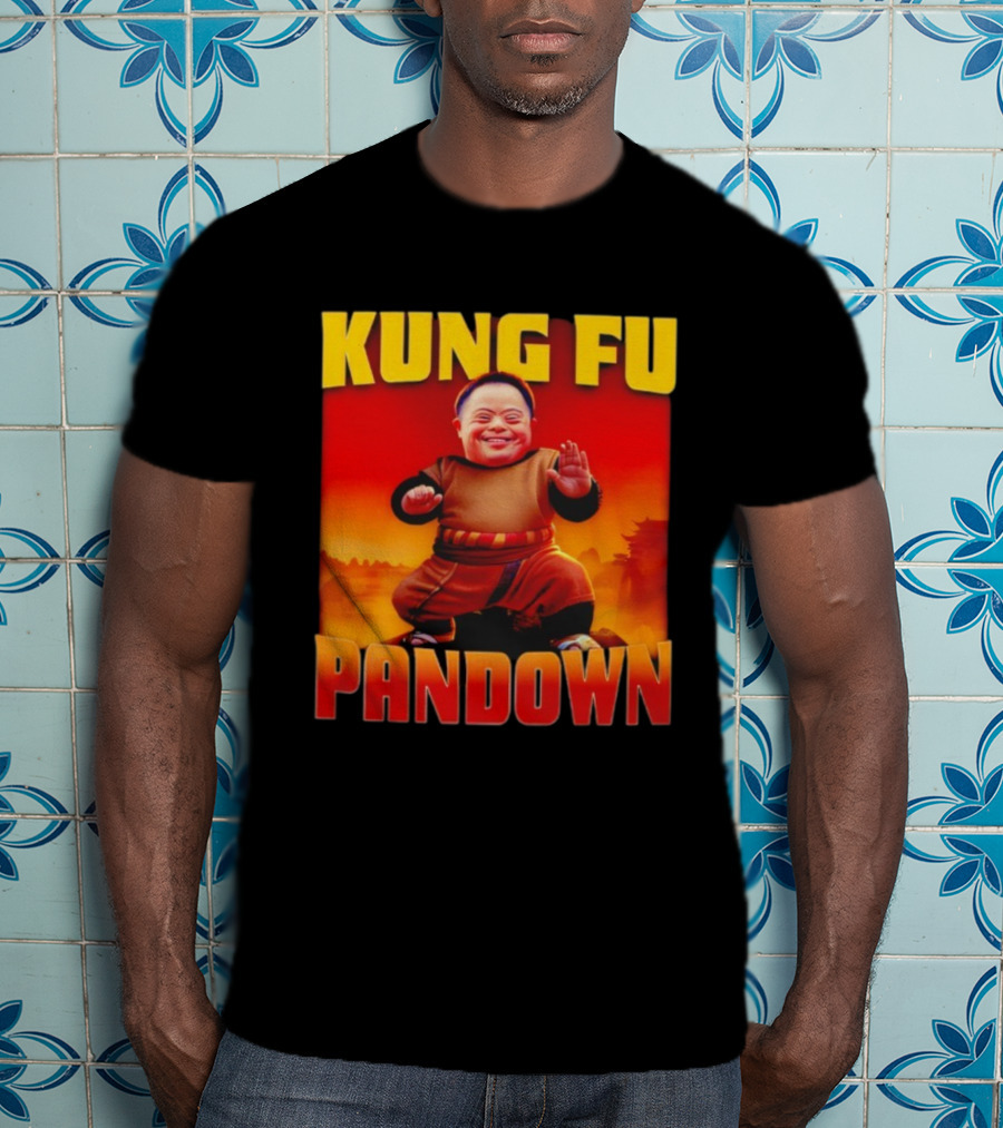 Kung Fu Pandown Kung Fu Mastery Empowerment Mood Xa T-Shirt