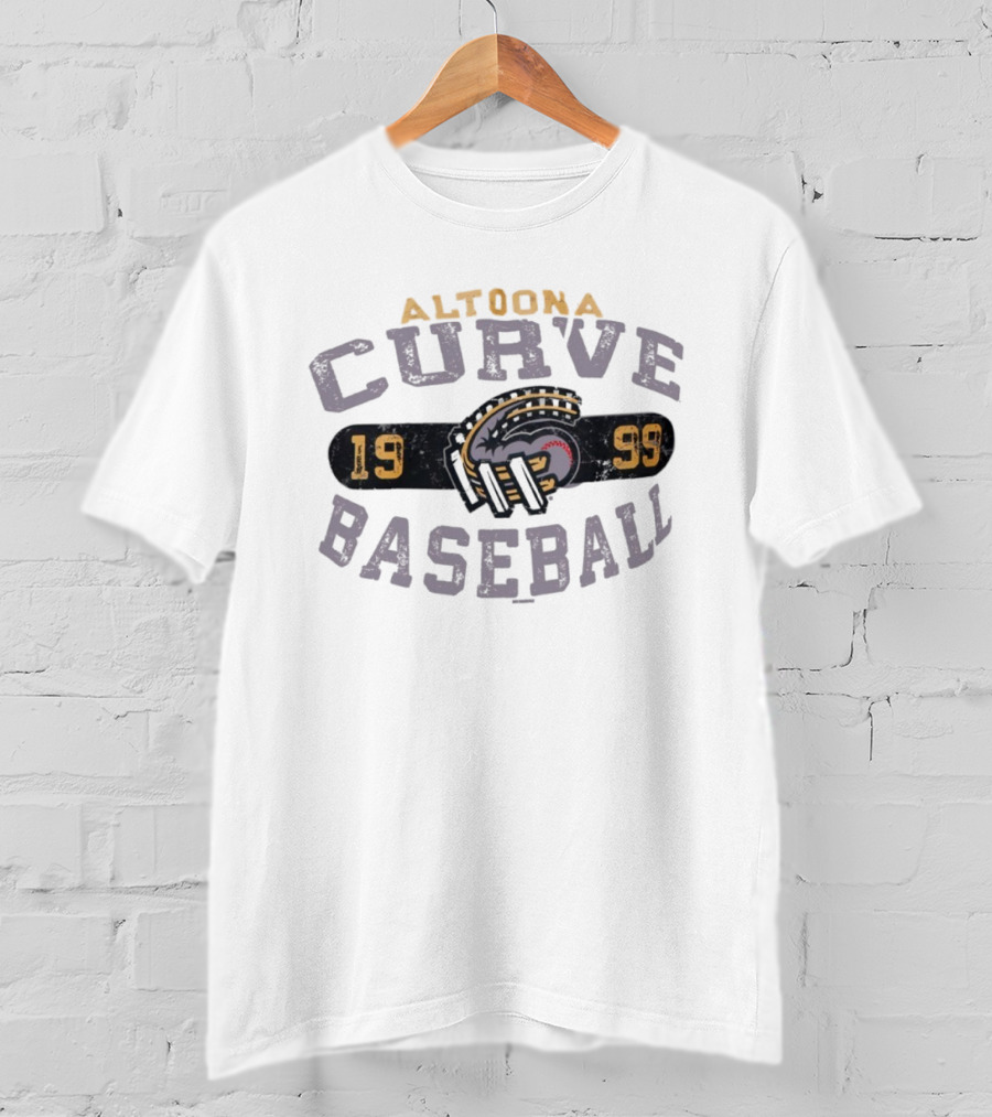 Altoona Curve 1999 Baseball Logo Vintage Style T-Shirt