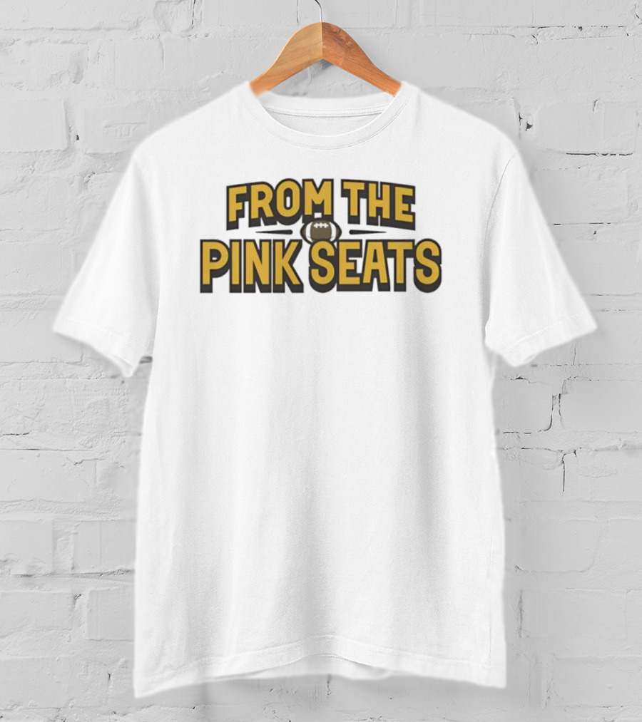 From The Pink Seats Basketball Iconic Court Perspective T-Shirt
