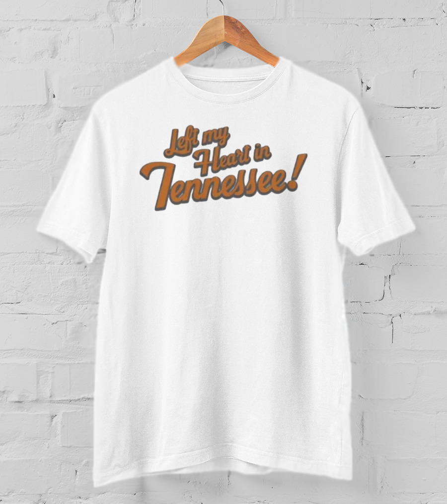 Left My Heart In Tennessee! Vintage Style Nostalgia T-Shirt