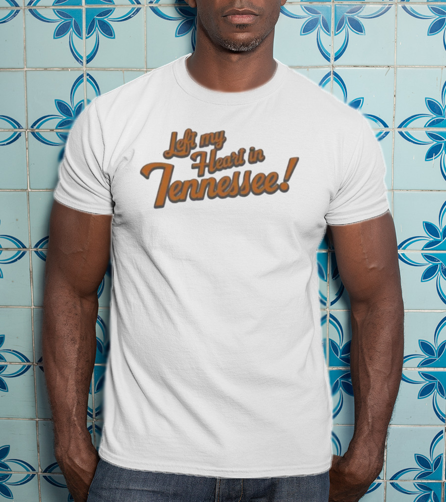 Left My Heart In Tennessee! Vintage Style Nostalgia T-Shirt