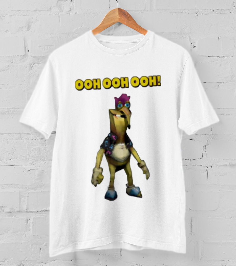 Ooh Ooh Ooh Meme Character With Funny Colorful Outfit T-Shirt