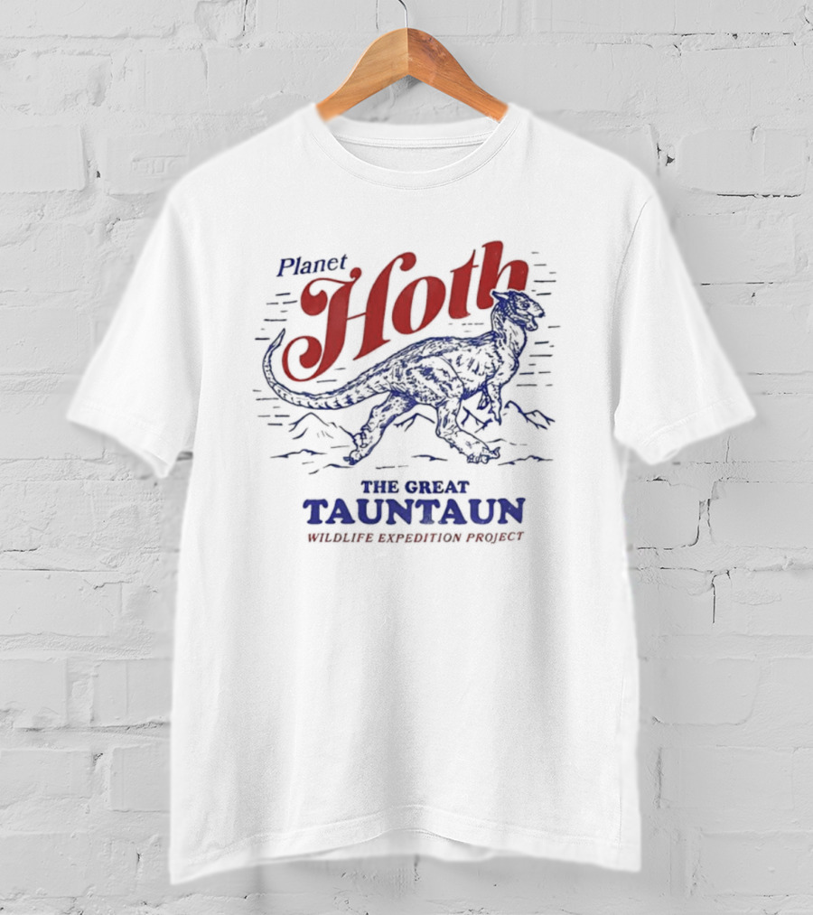 Planet Hoth Tauntaun Wildlife Expedition Project T-Shirt