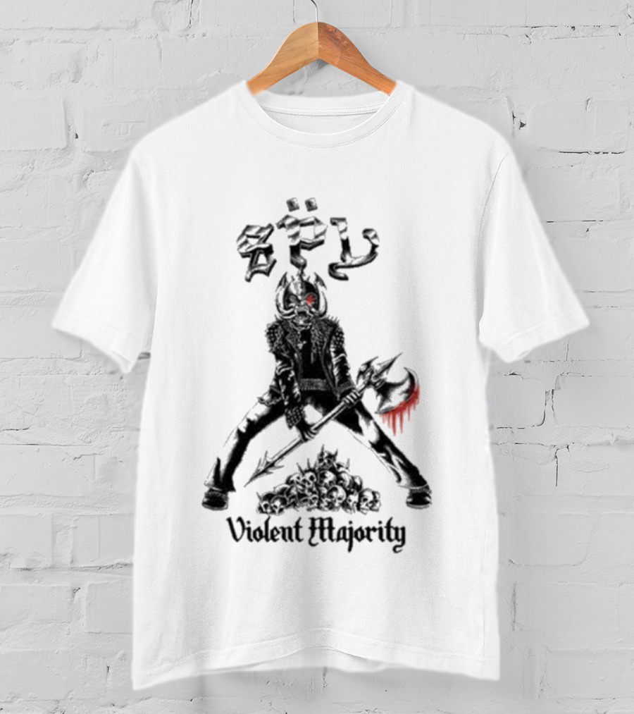 Spy Motorhead Violent Majority Aggressive Warrior Concept T-Shirt