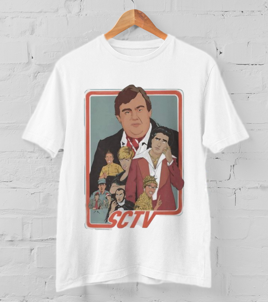 SCTV Classic Characters Vintage Comedy Legends T-Shirt