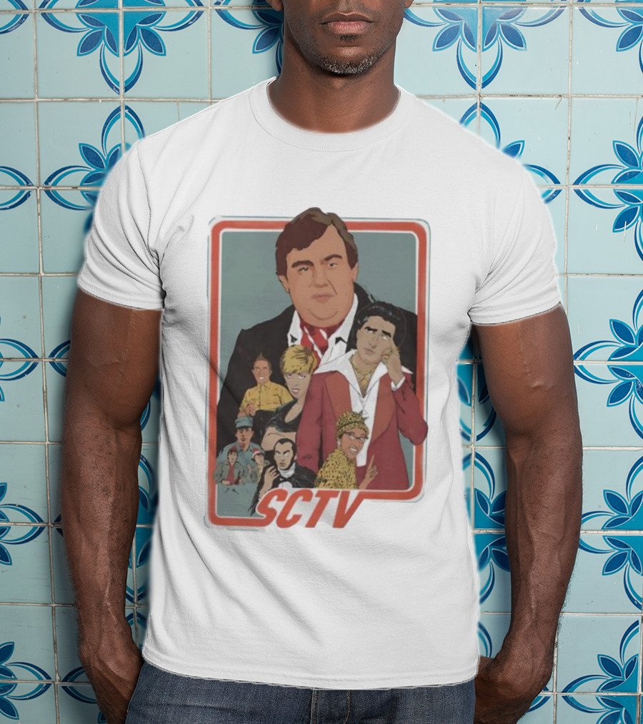 SCTV Classic Characters Vintage Comedy Legends T-Shirt