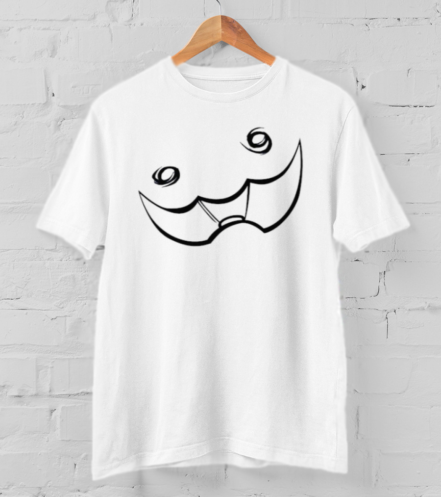 Homestuck Ghost Iconic Mischievous Face T-Shirt