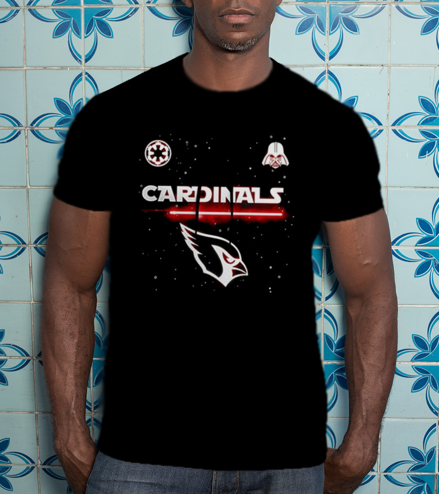 Cardinals Empire Darth Vader Star Wars Collaboration T-Shirt