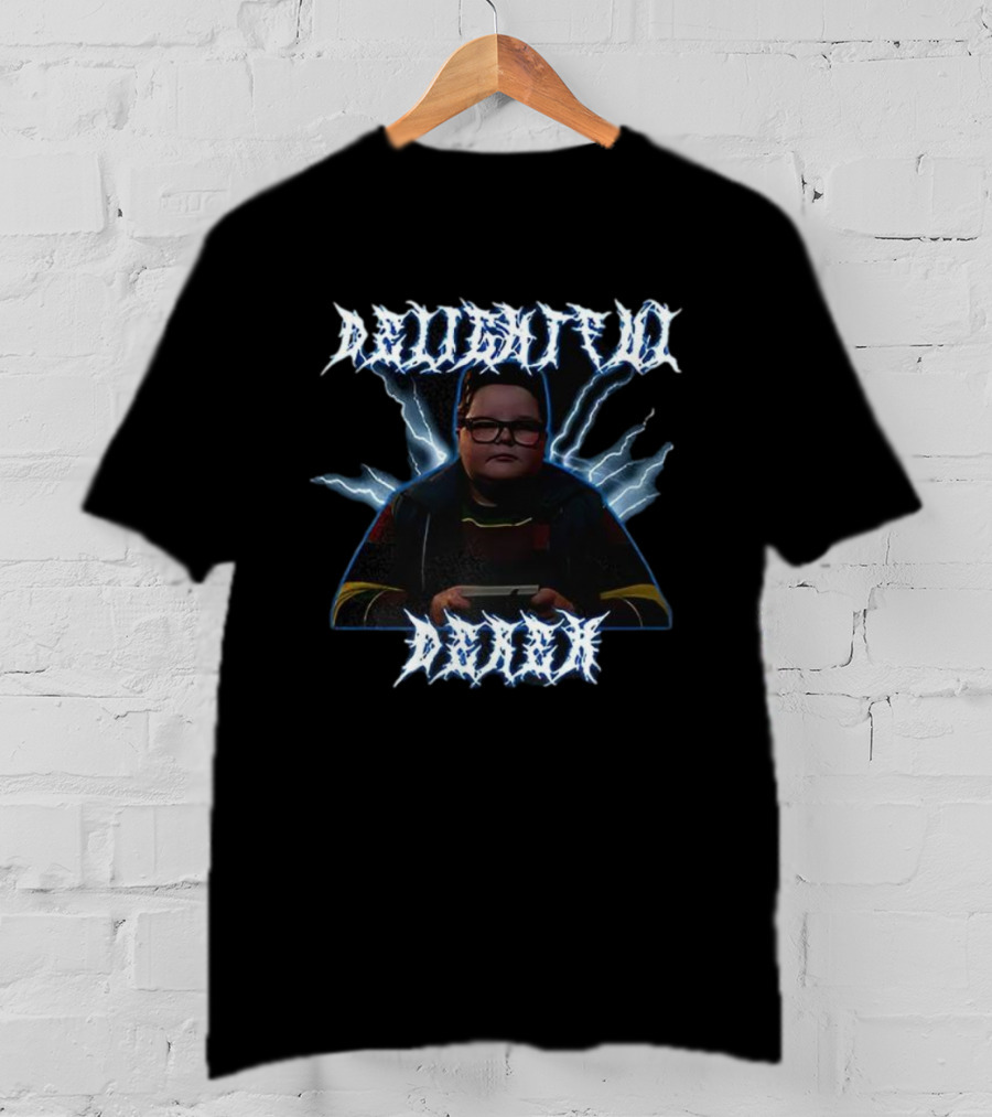 Delightful Derek Stranger Things Lightning Effect 5 T-Shirt