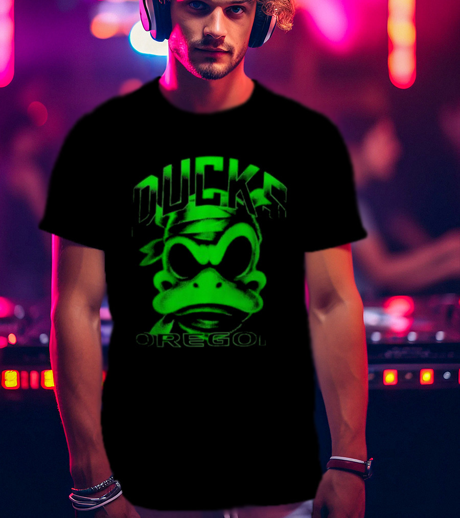 Oregon Ducks Mummy Duck Football Team T-Shirt
