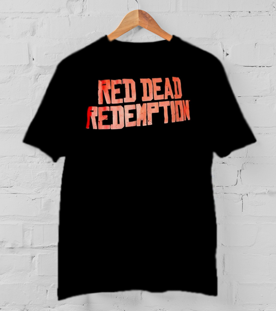 Red Dead Redemption Gaming Iconic Title T-Shirt
