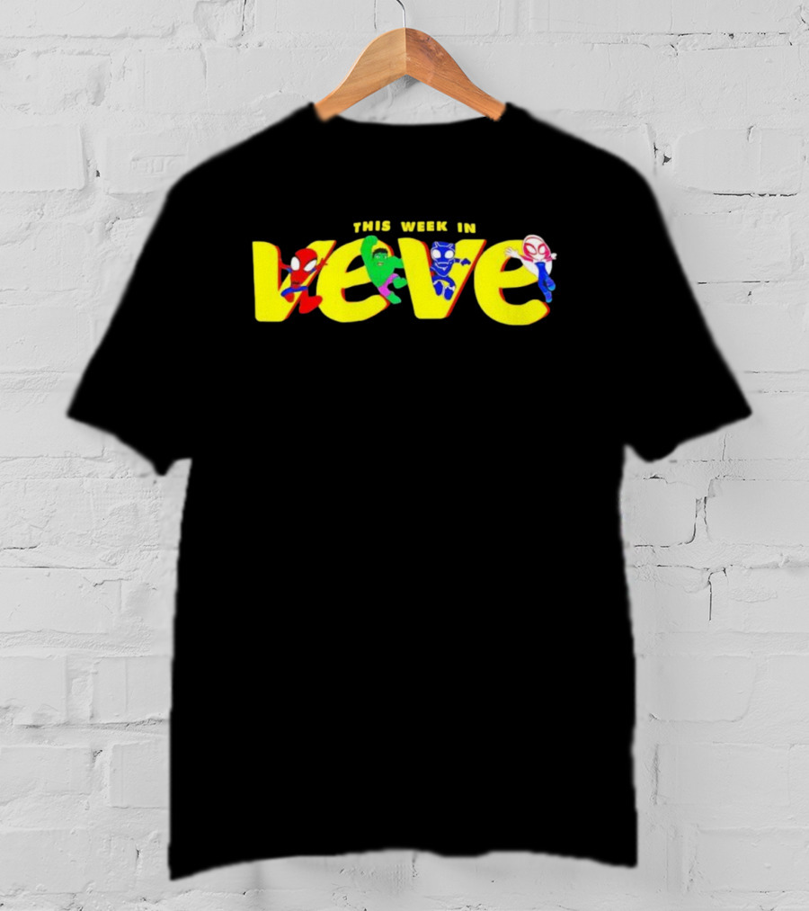 This Week In VeVe Spider-Man Hulk Black Panther Ghost-Spider T-Shirt