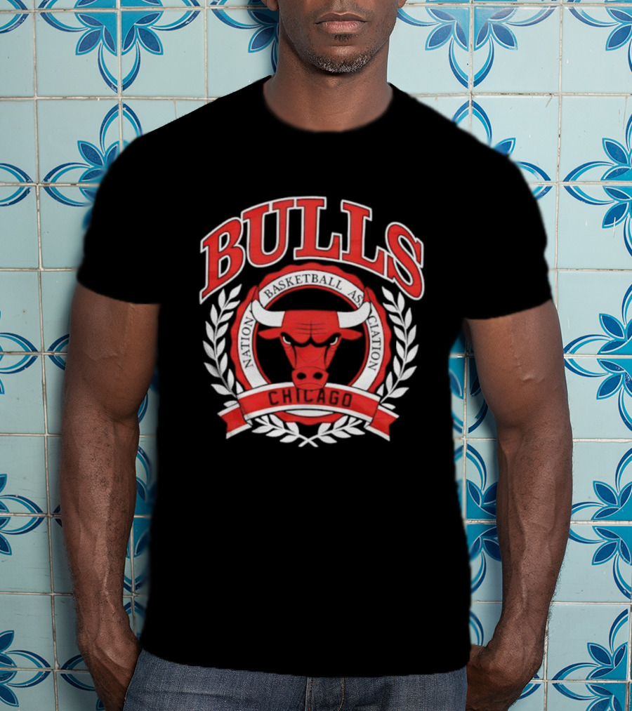 National Basketball Association Chicago Bulls Crest T-Shirt