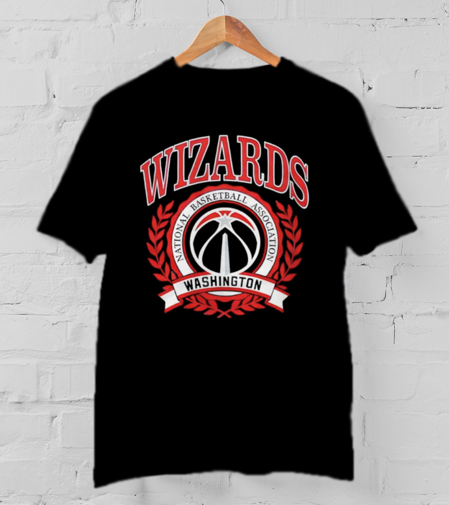 Naional Basketball Association Wizards Washington Crest T-Shirt