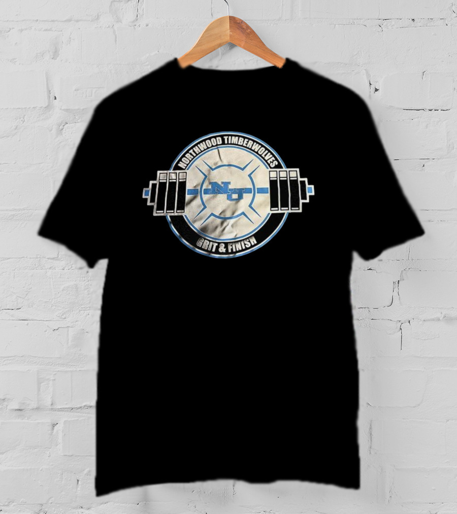 Northwood Timberwolves NU Weightlifting Grit And Finish T-Shirt