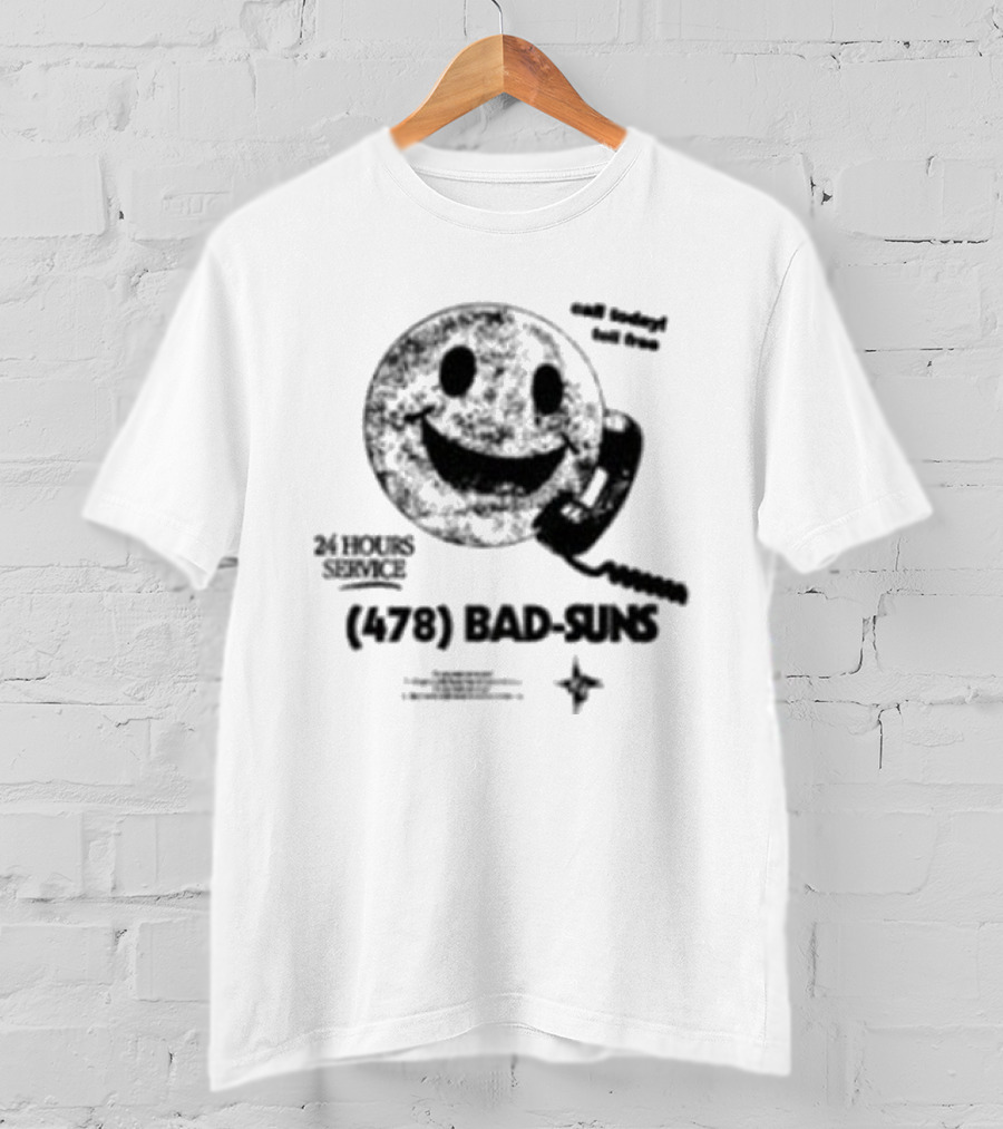Bad Suns 24 Hours You’ve Got A Really Funny Way Of Communicating 475 T-Shirt