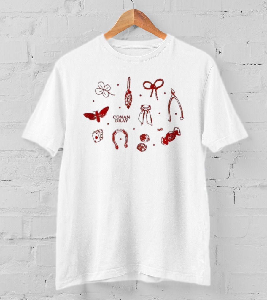 Conan Gray Knick-Knack Charms And Symbols Collection T-Shirt
